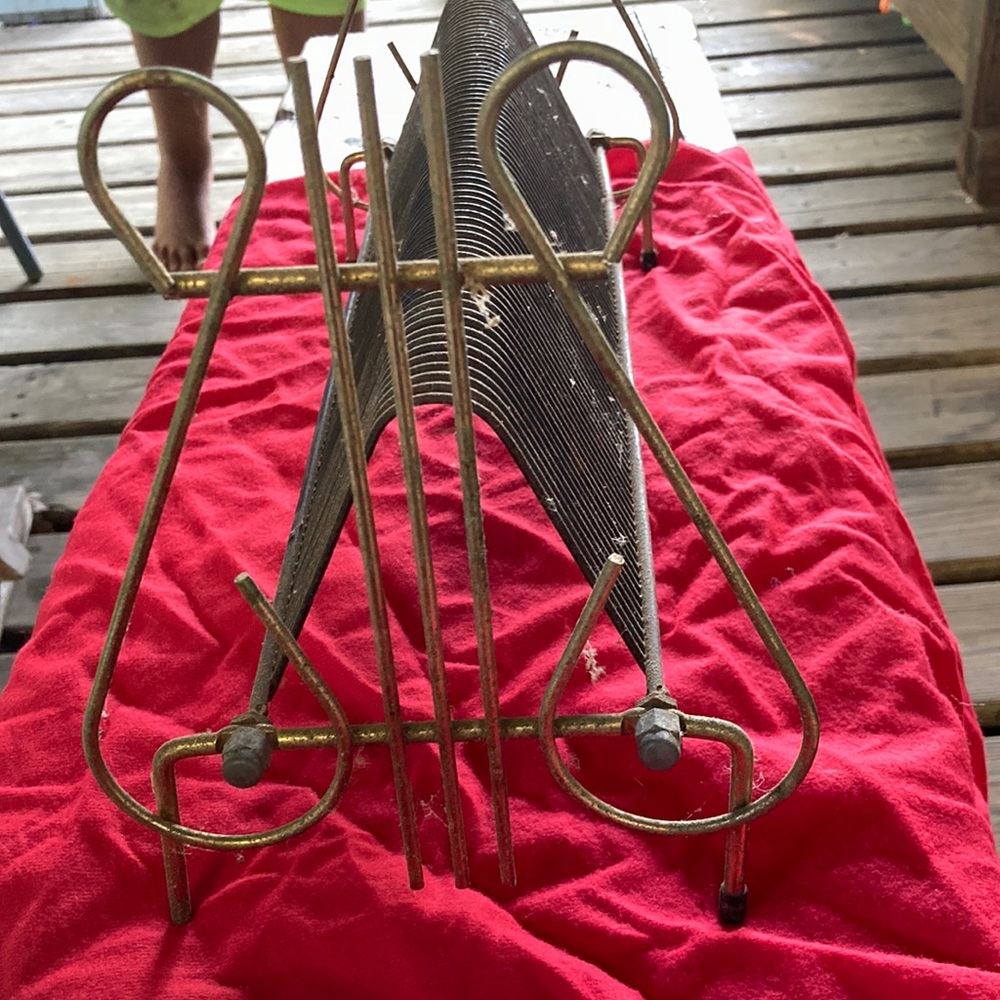 Vintage record holder